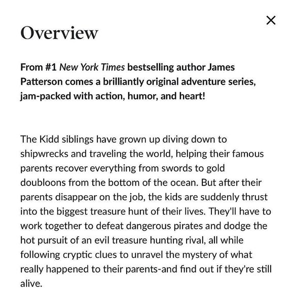 New! Hardcover, Treasure Hunters “All American Adventure” by James Patterson. - Picture 4 of 4